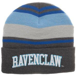 Harry Potter Hat Bioworld Ravenclaw Knit Winter Cap Beanie Gift embroidered
